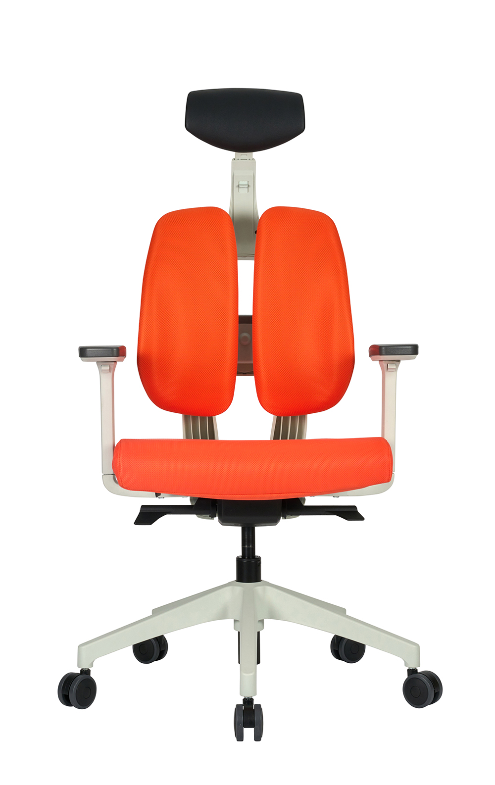 כסא משרדי אורטופדי כסא משרדי אורתופדי - D2 Orange