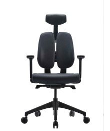 כסא משרדי אורטופדי D2 BLACK- כסא מחשב ארגונומי ואורתופדי 