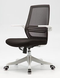 כסא משרדי אורטופדי כסא מחשב משרדי מעוצב Sihoo M76 Black and White 