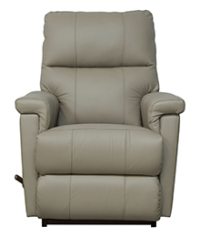 כסא משרדי אורטופדי LAZBOY ETHAN  כורסת טלוויזיה  מתנדנדת  בריפוד עור יוקרתי בז ' 714838