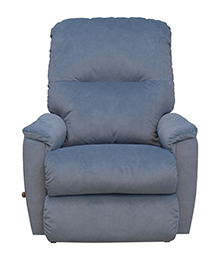 כסא משרדי אורטופדי LAZBOY DREW כורסת טלוויזיה לייזיבוי דרו מנגנון נדנוד בד כחול 553198 10T455