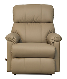 כסא משרדי אורטופדי LAZBOY SUMMIT כורסת טלוויזיה סאמיט מתנדנדת  עור יוקרתי בז ' 714838 