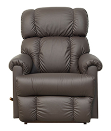 כסא משרדי אורטופדי LAZBOY PINNACLE כורסת טלוויזיה פינקל מתנדנדת עור חום 714877