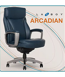 כסא משרדי אורטופדי Lazboy Arcadian  כיסא מנהלים אורתופדי שחור