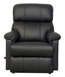 כסא משרדי אורטופדי LAZBOY SUMMIT  כורסת טלוויזיה סאמיט  מתנדנדת עור יוקרתי שחור 714850