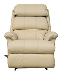 כסא משרדי אורטופדי LAZBOY GRAND CANYON  כורסת טלוויזיה לייזיבוי גרנד קניון עור יוקרתי לבן אבן 714832