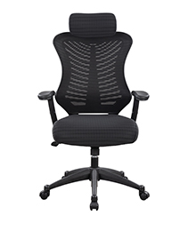 כסא משרדי אורטופדי PROBACK 1050 כיסא מחשב ארגונומי ואורטופדי שחור כולל משענת ראש 