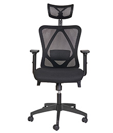 כסא משרדי אורטופדי SAY כיסא ארגונומי ואורטופדי כולל ידיות D2 ומשענת ראש